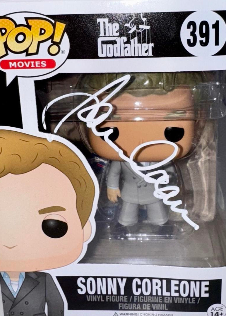 James Caan Signed Funko Pop #391 "Sonny Corleone" (Godfather) - Beckett COA
